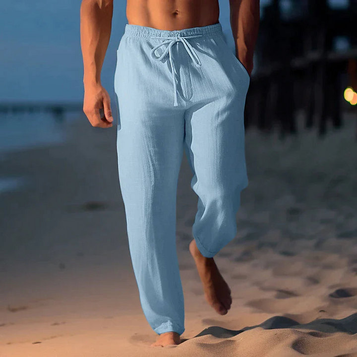 Men’s Casual Summer Pants | Drawstring