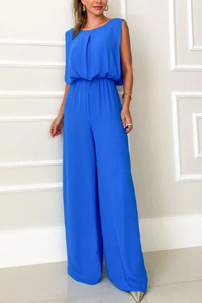 Althea - Elegant sleeveless backless jumpsuit