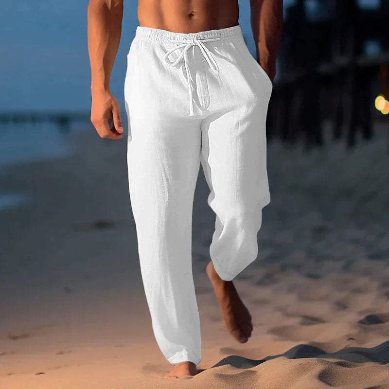 Men’s Casual Summer Pants | Drawstring