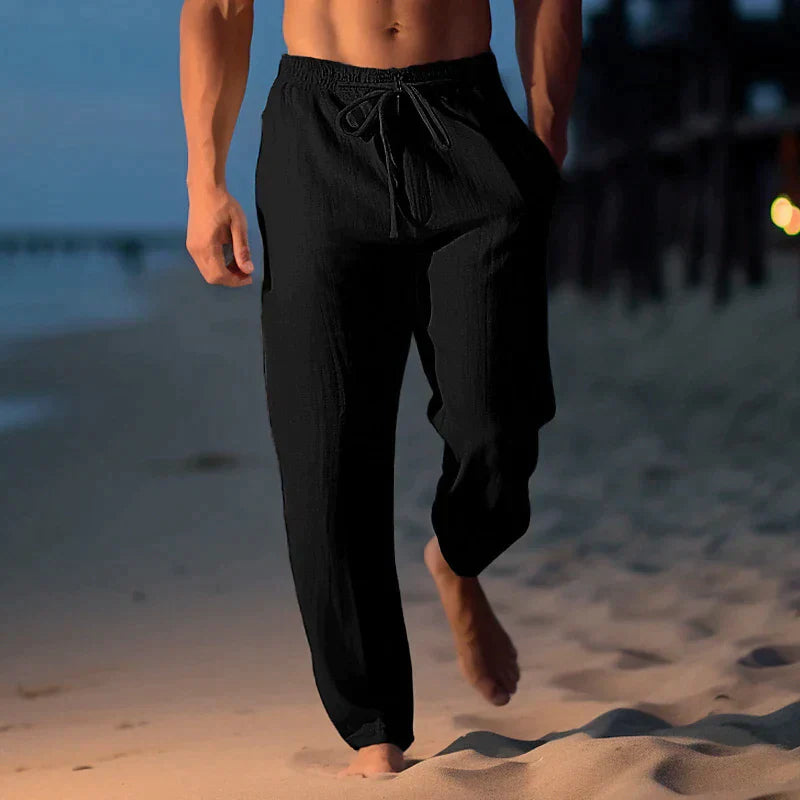 Men’s Casual Summer Pants | Drawstring