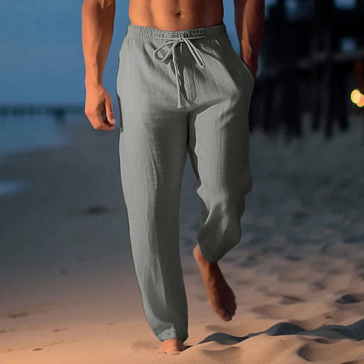 Men’s Casual Summer Pants | Drawstring