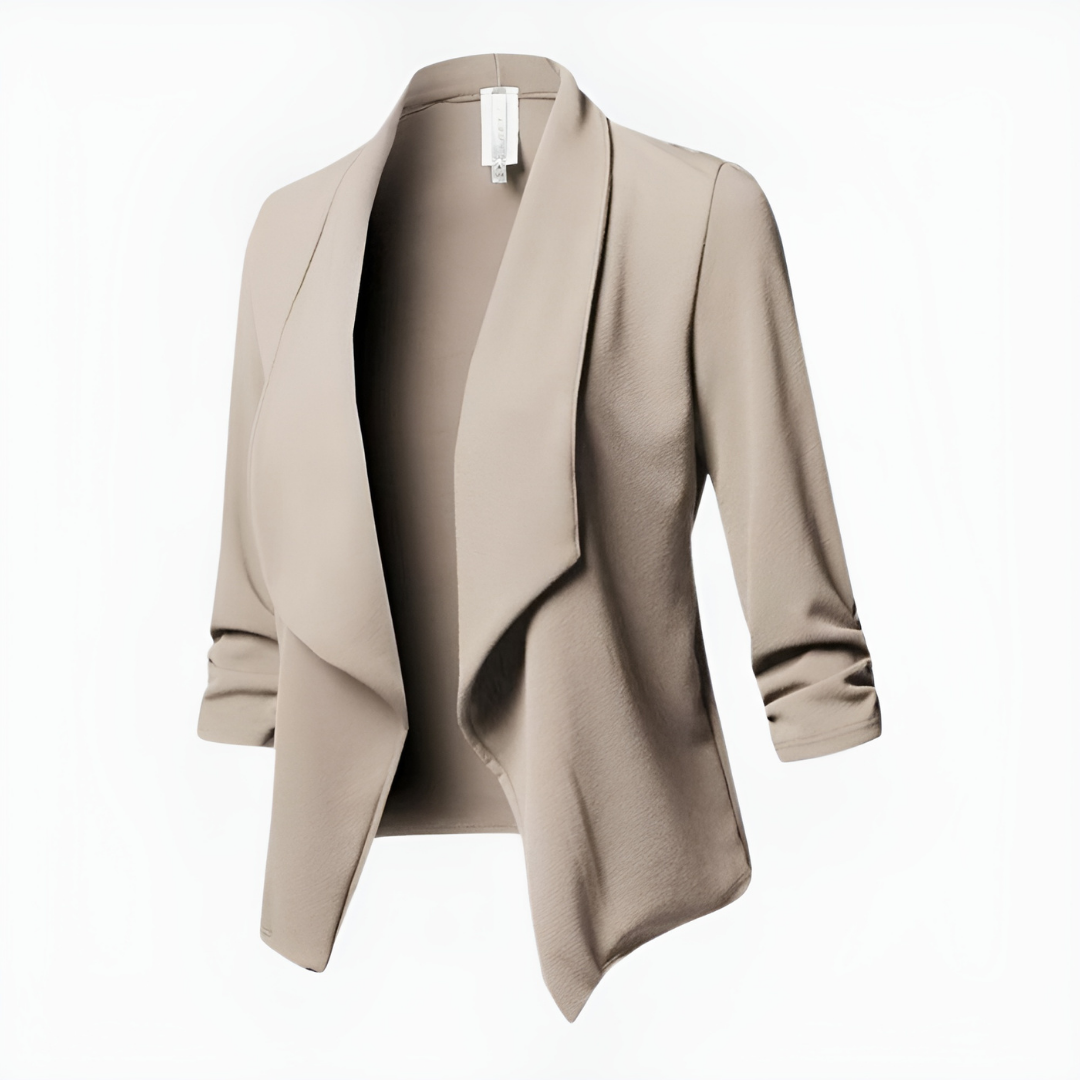 Blazer chic à manches longues pour femme | Élégant