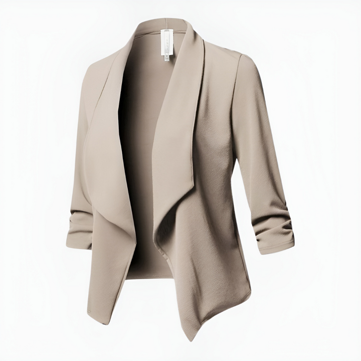Blazer chic à manches longues pour femme | Élégant