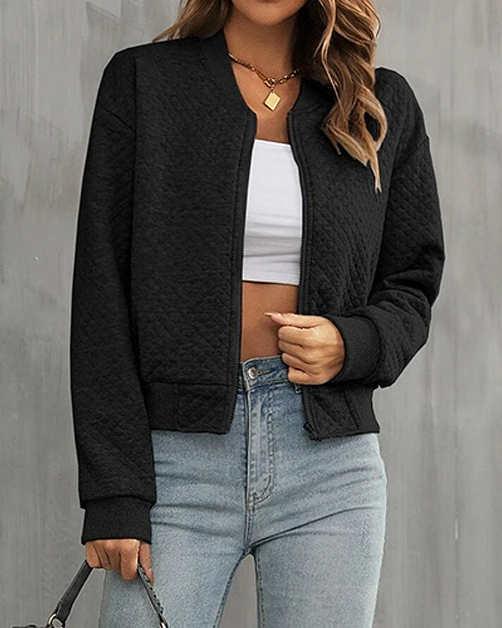 Women's Stylish Transitional Jacket, Long Sleeve