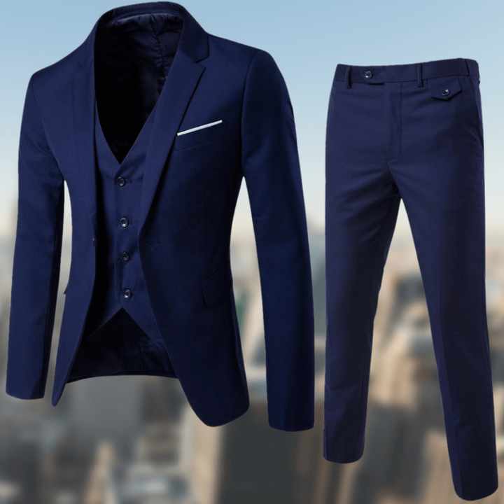 Men’s Classic Formal Suit | Three-Piece