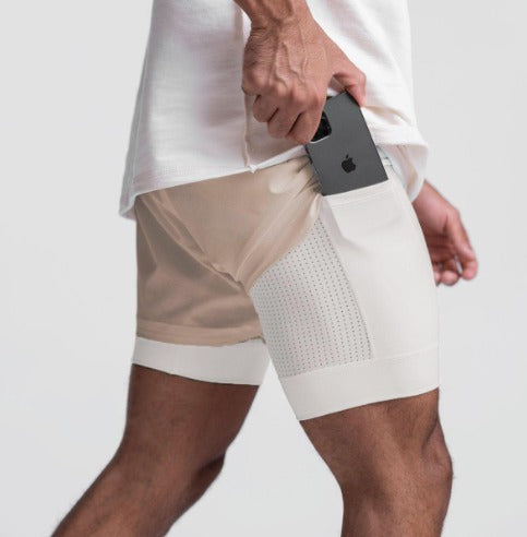 Men's Active Cycling Shorts | Breathable Design
