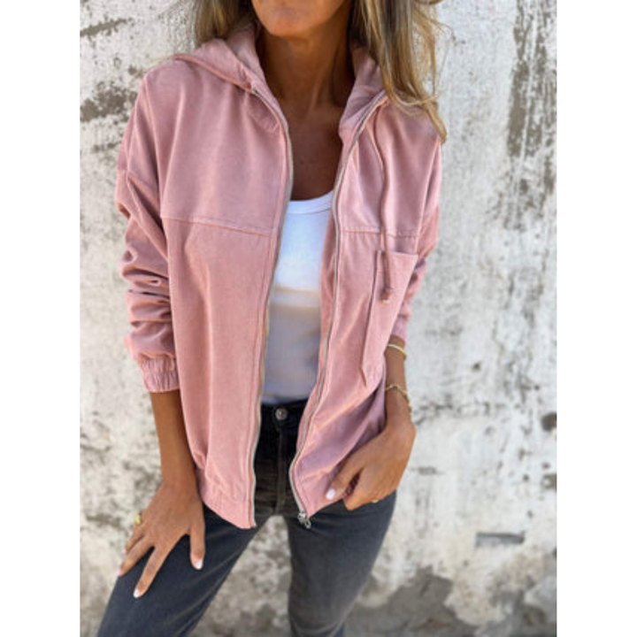 Women's Stylish Hooded Jacket | Long Sleeves