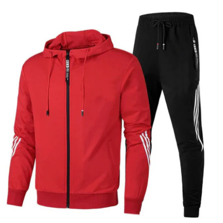 Ensemble survêtement homme deux pièces, style athlétique | Sporty