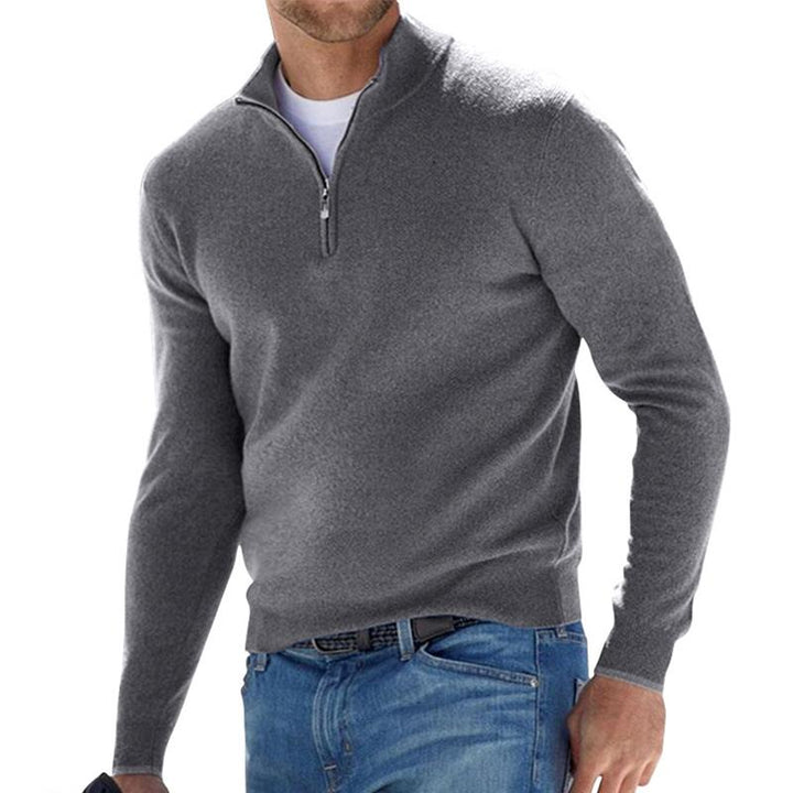 Men’s Warm Half-Zip Pullover | Cozy