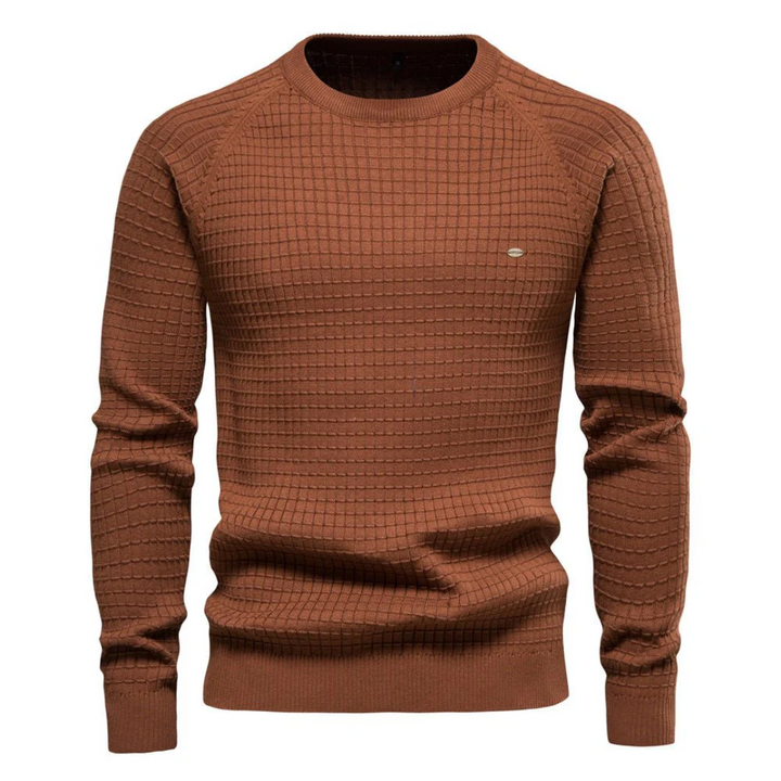 Men’s Cozy Stylish Knit Sweater, Long Sleeve