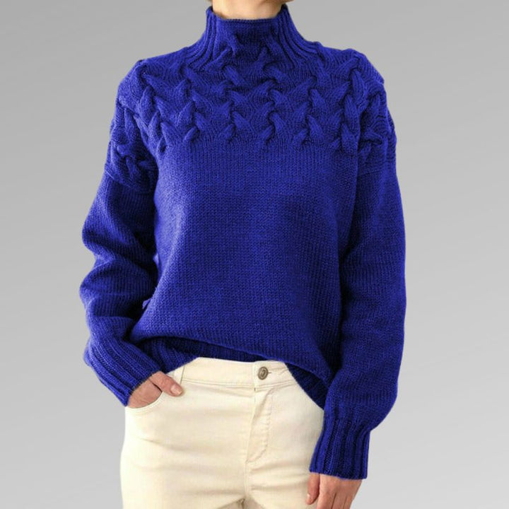 Alice | Ribbed Turtleneck Sweater Cairns Closet