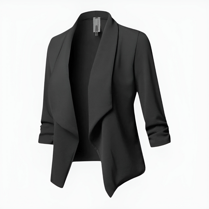 Blazer chic à manches longues pour femme | Élégant