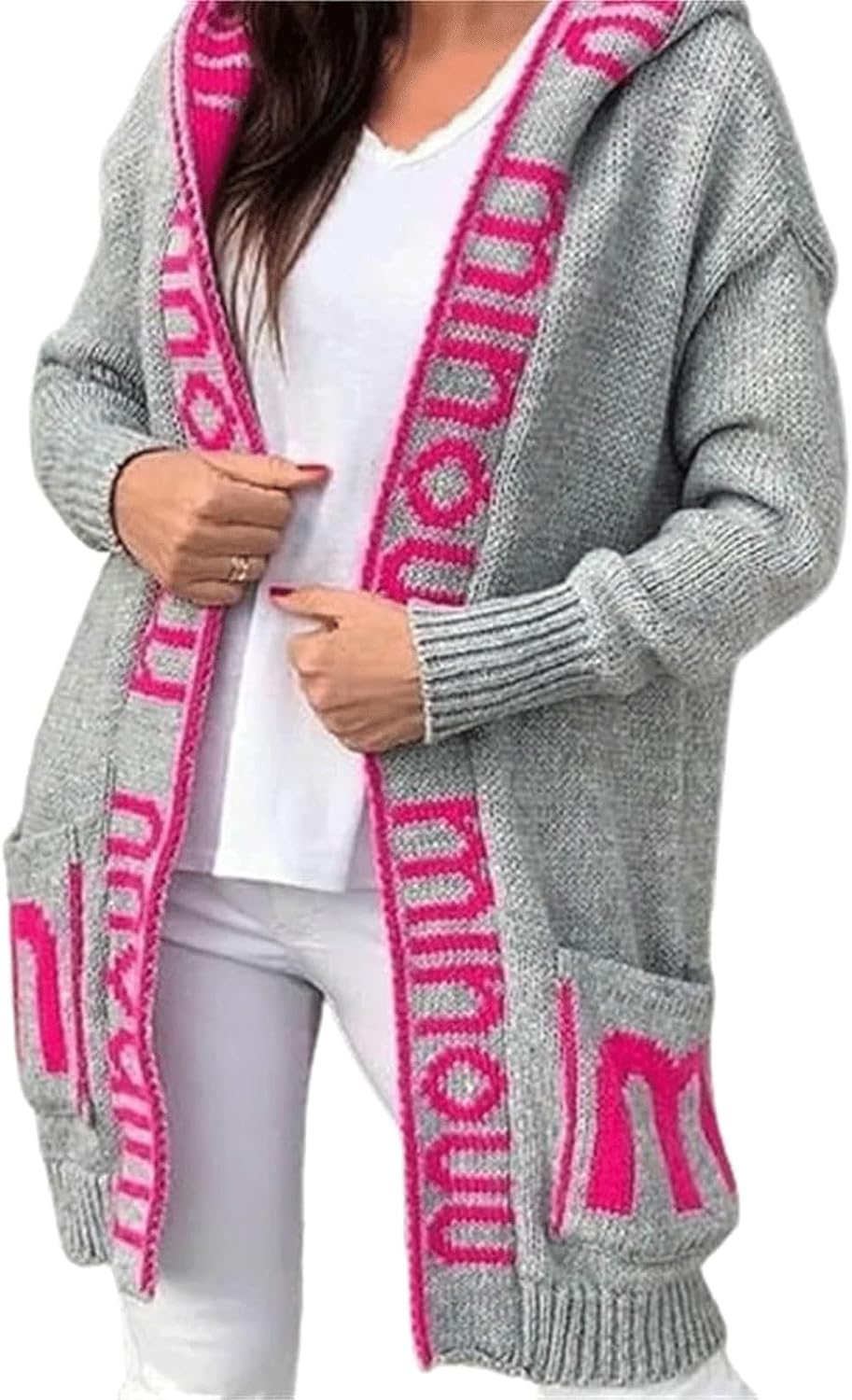 Awoyep Women's Hooded Cardigan Cairns Closet