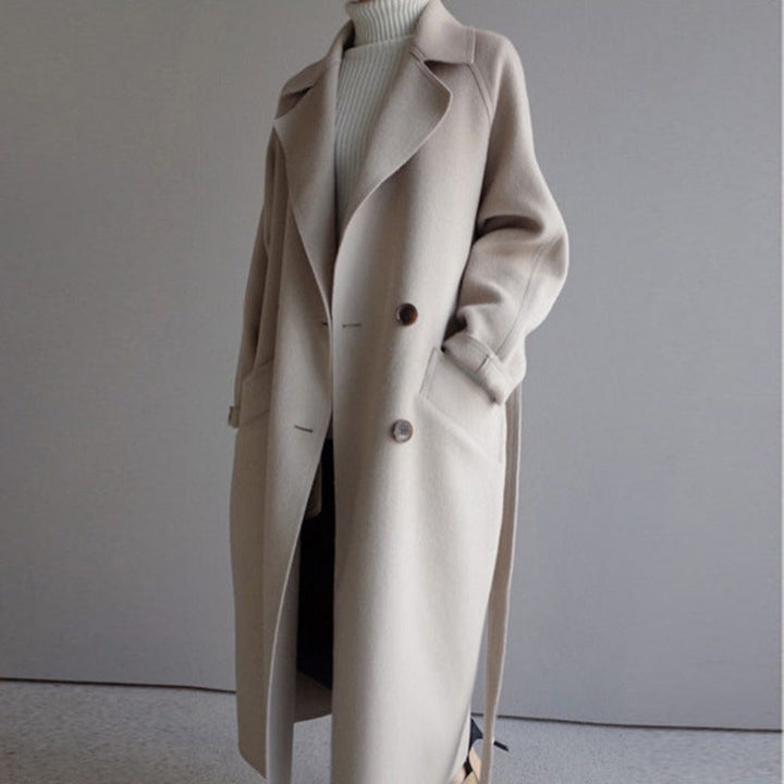 ACELYA - Long Wool Coat Cairns Closet