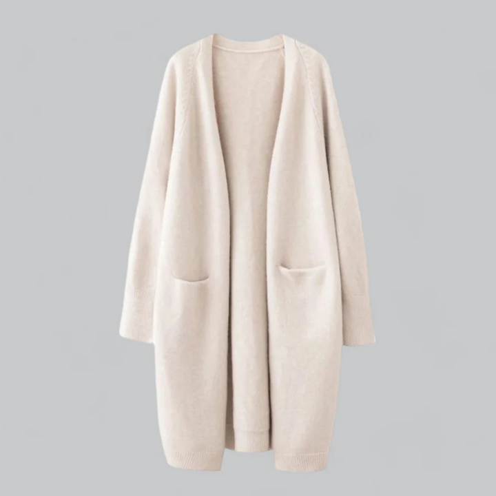 Women’s Casual Open Front Cardigan | Long