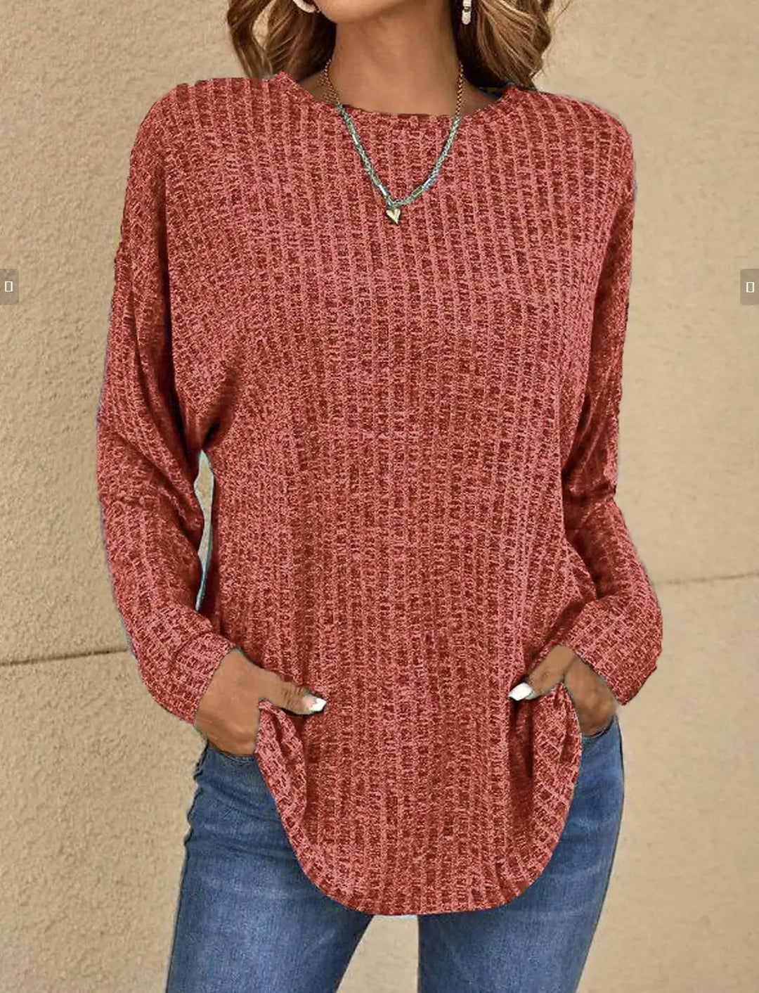 Lucy - Textured Pullover