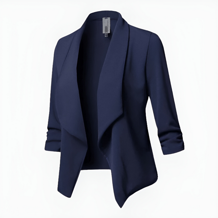 Blazer chic à manches longues pour femme | Élégant