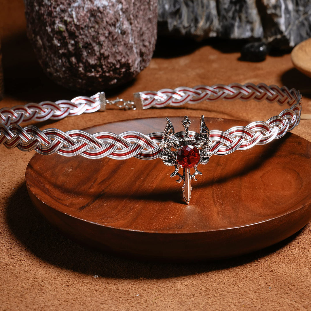 Braided Metal Circlet Crown Cairns Closet