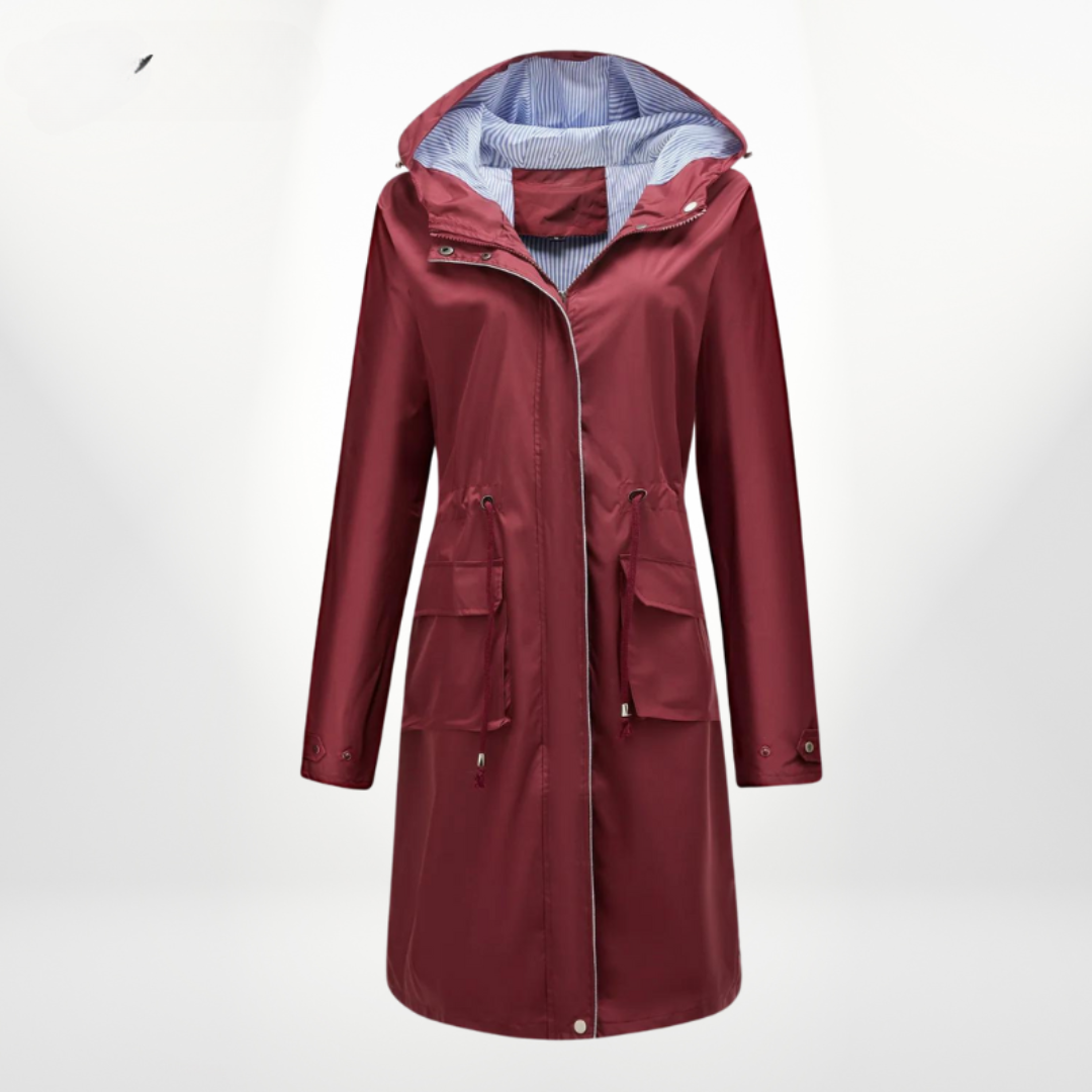 Manteau de pluie élégant pour femme, imperméable