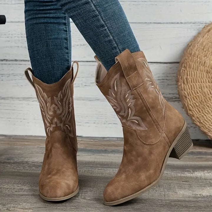 Women’s Stylish Cowgirl Boots | Heeled