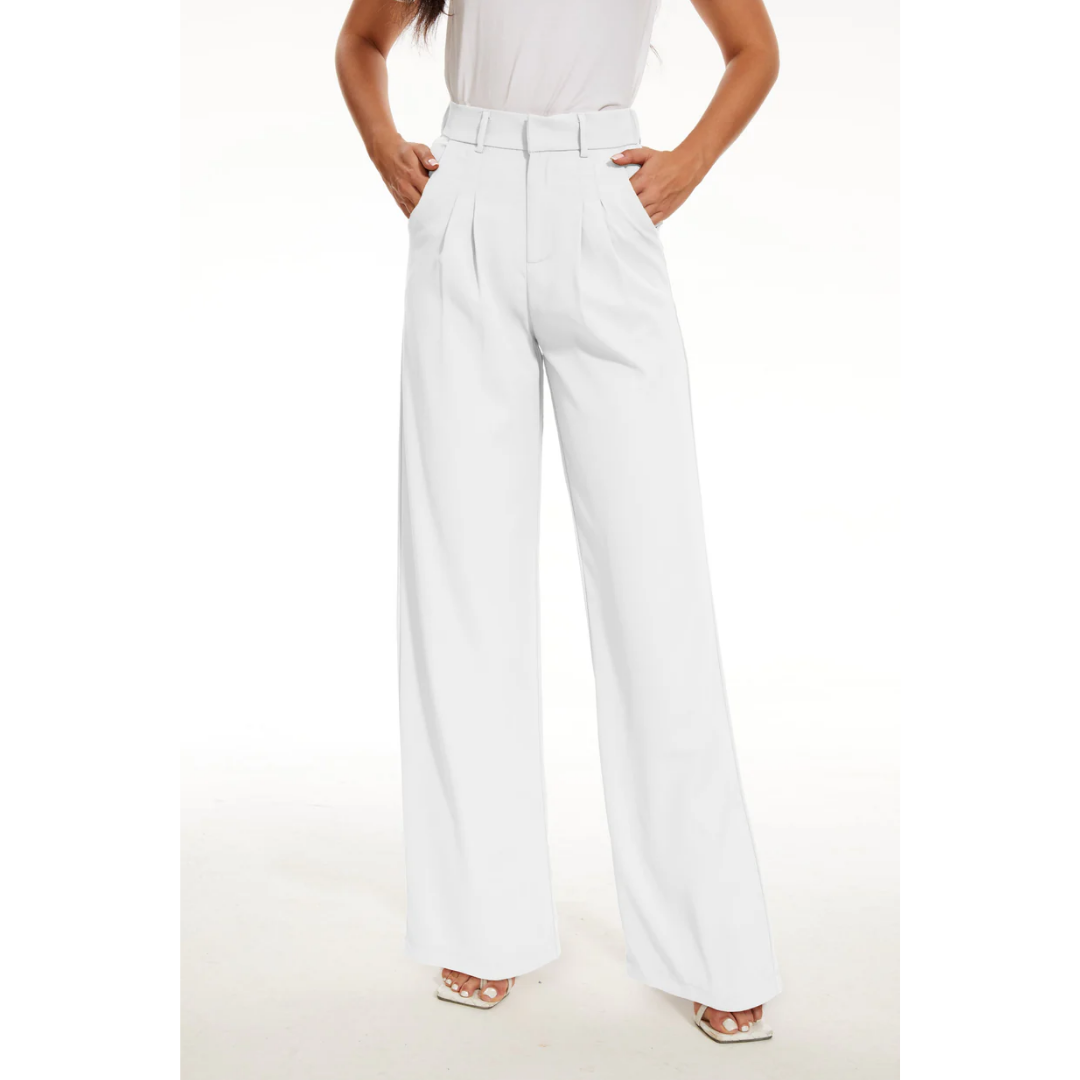 Women’s Stylish High-Waisted Pants | Wide Leg
