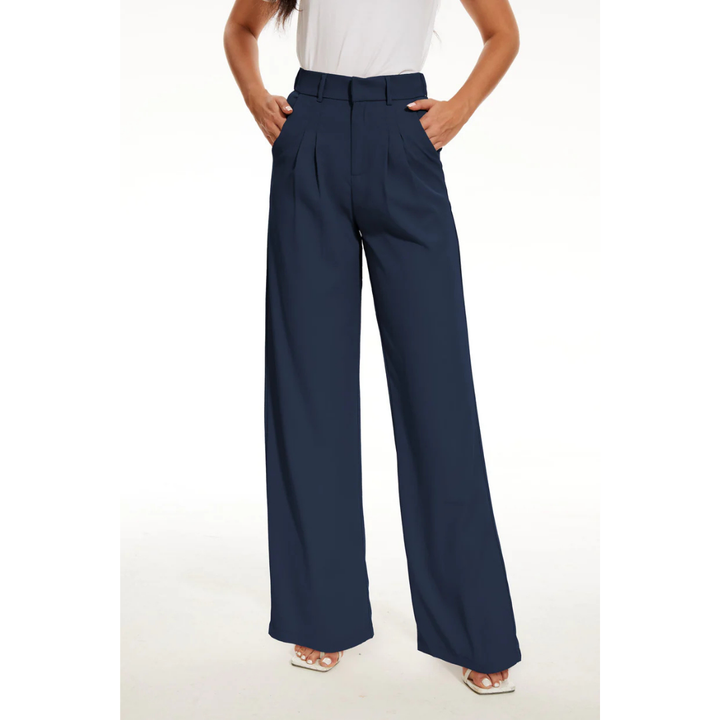 Women’s Stylish High-Waisted Pants | Wide Leg