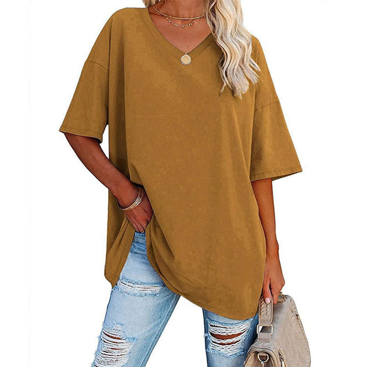 Ladies V-Neck T-Shirt Cairns Closet