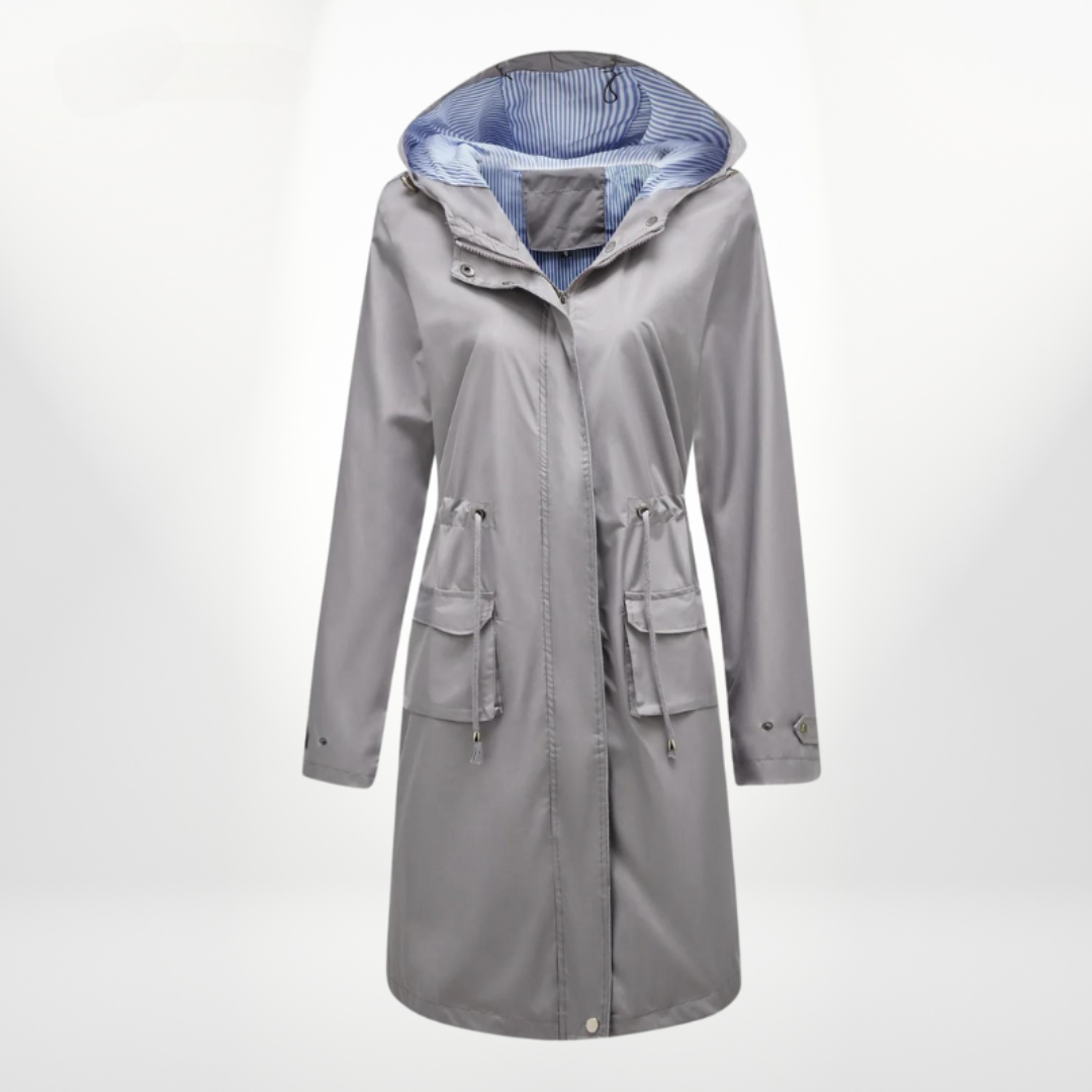 Manteau de pluie élégant pour femme, imperméable