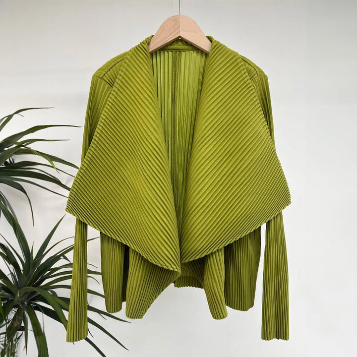 ALORA | CHIC PLEATED CARDIGAN Cairns Closet