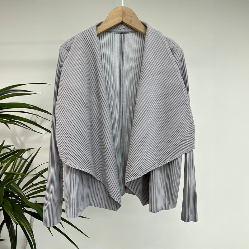 ALORA | CHIC PLEATED CARDIGAN Cairns Closet