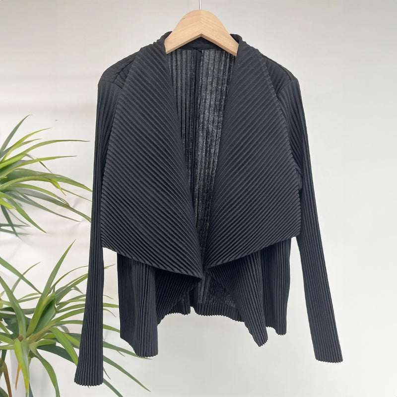 ALORA | CHIC PLEATED CARDIGAN Cairns Closet