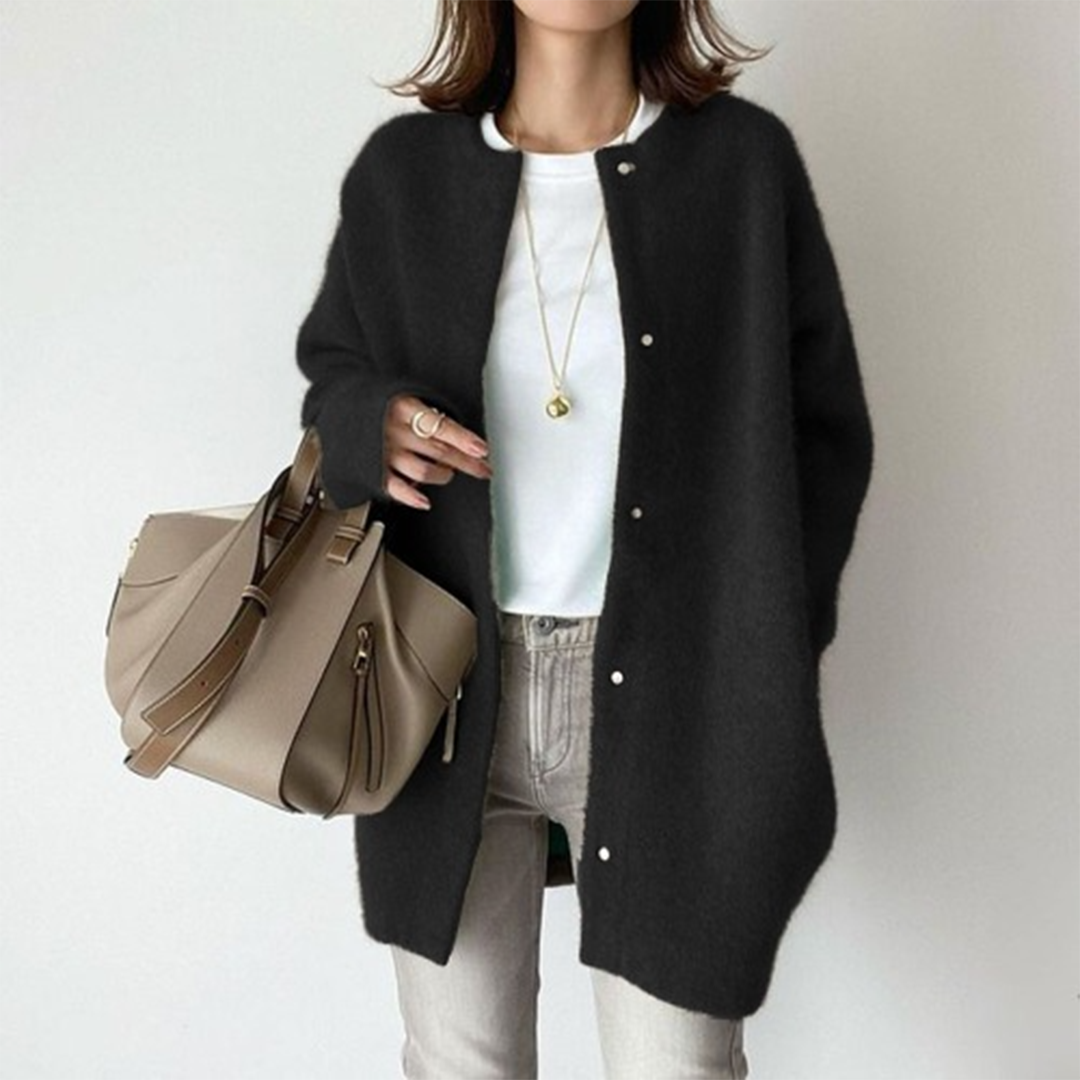 Designer Wool Coat, Stylish and Chic