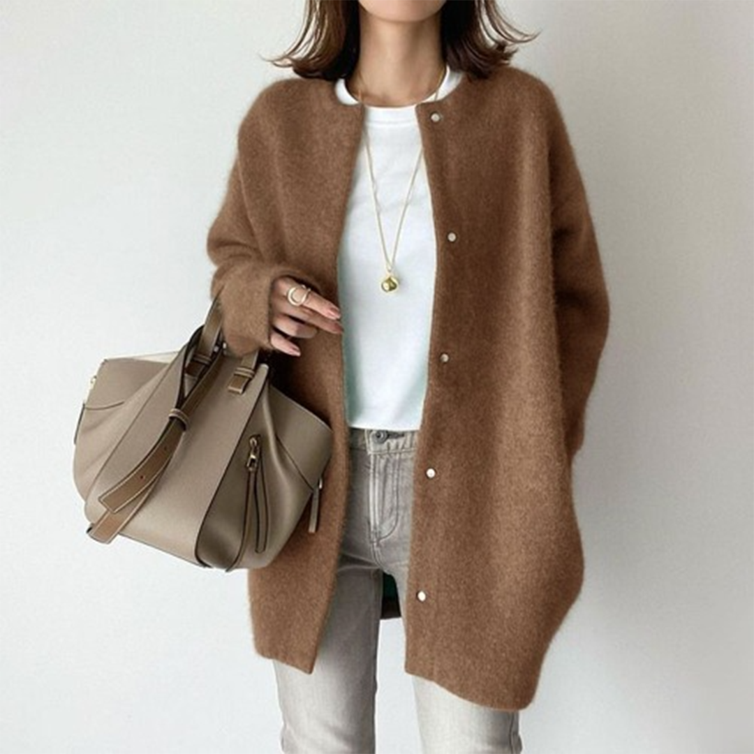 Designer Wool Coat, Stylish and Chic