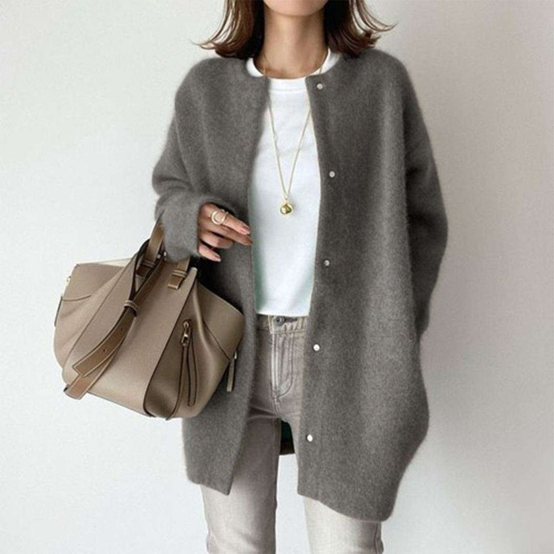 Designer Wool Coat, Stylish and Chic