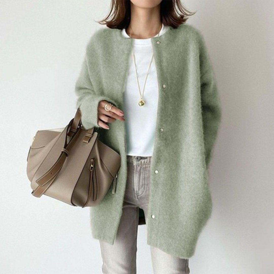 Designer Wool Coat, Stylish and Chic
