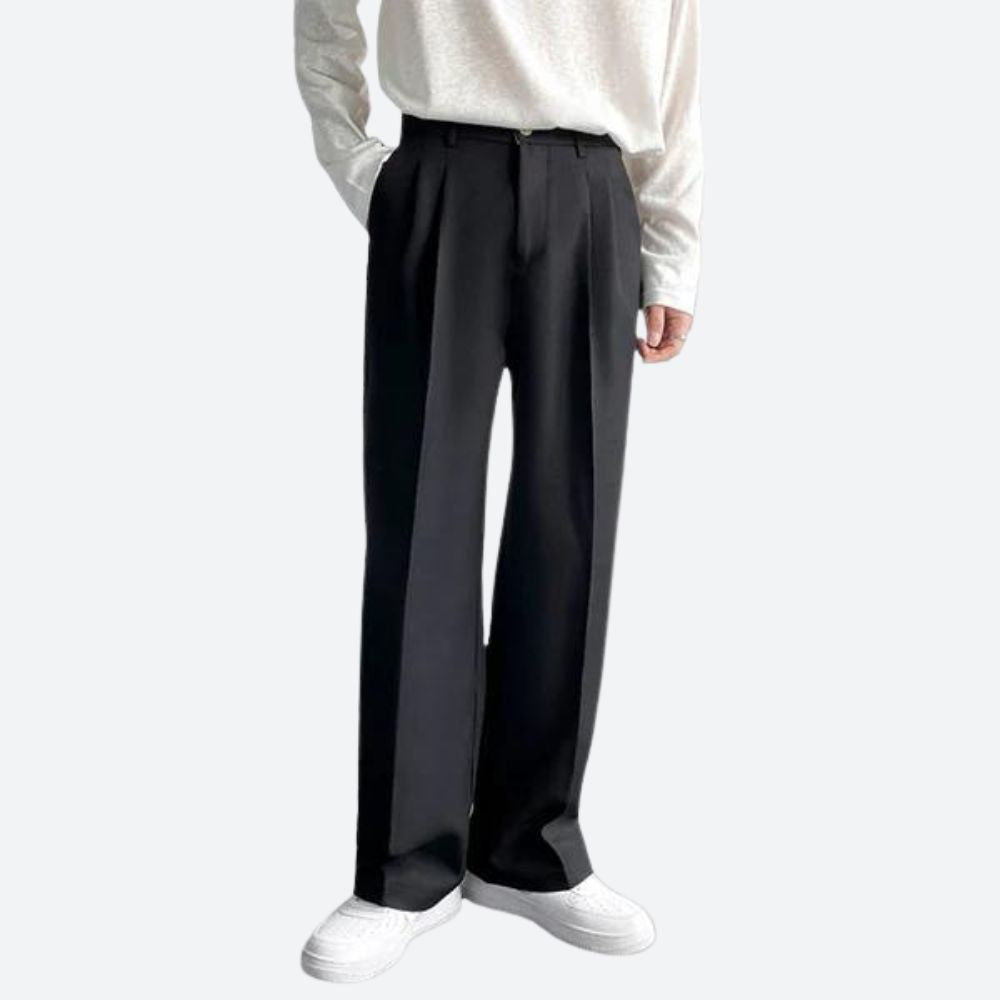 Men's Classic Straight Pants, Tailored Fit