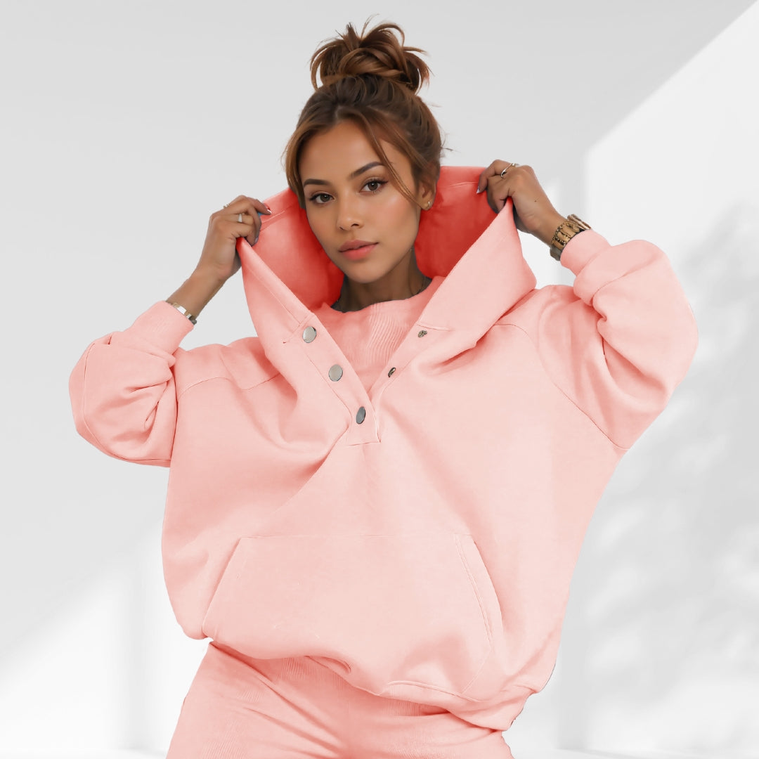 Snap-Fit Hoodie Set Cairns Closet