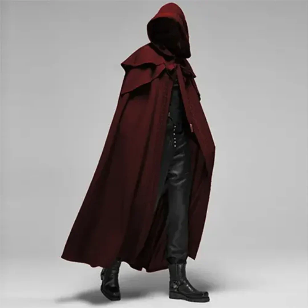 Men's Stylish Long Coat | Hooded Design