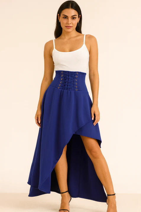 Chic Women's Long Skirt, Flowy