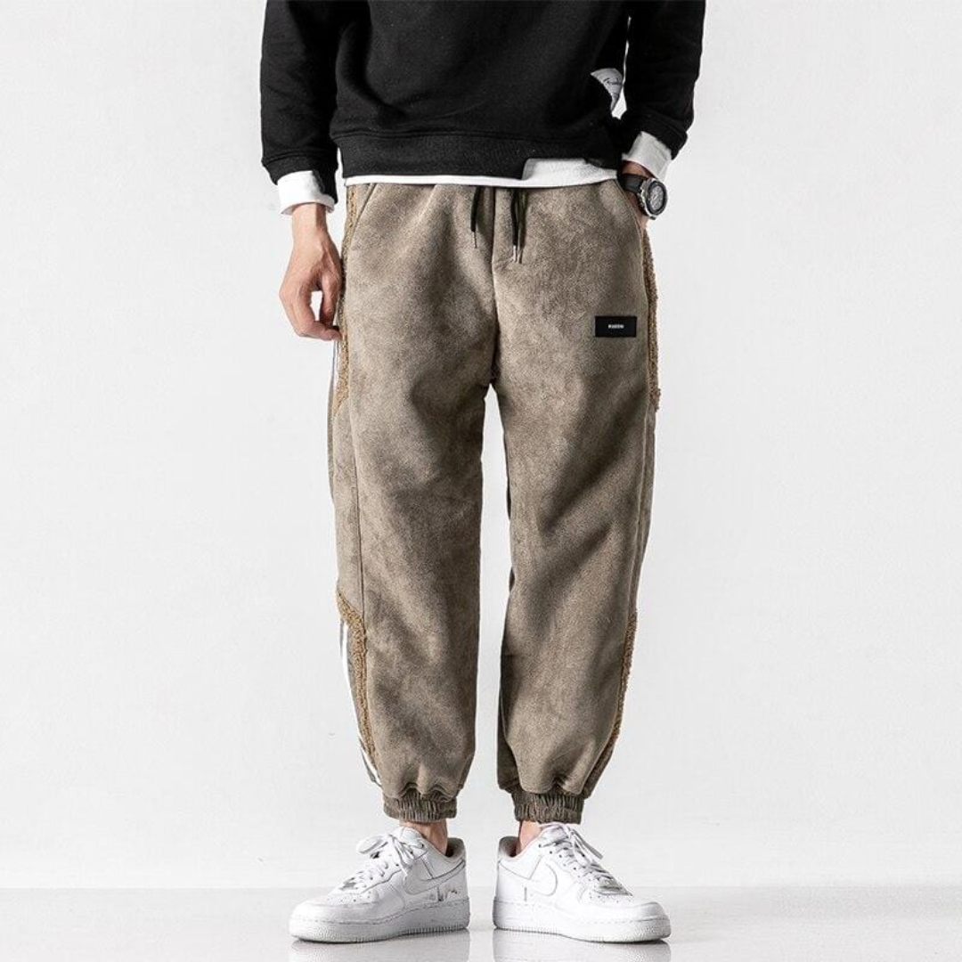 Men's Sporty Jogger Pants, Relaxed Fit