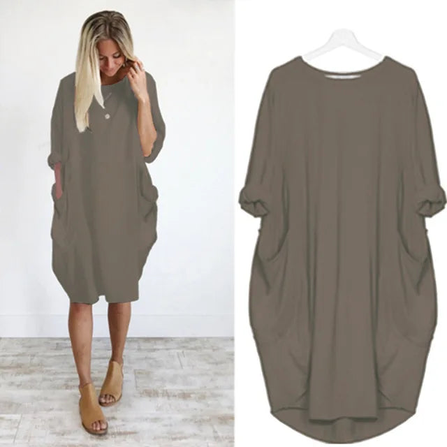 Mia-Pocket Dress