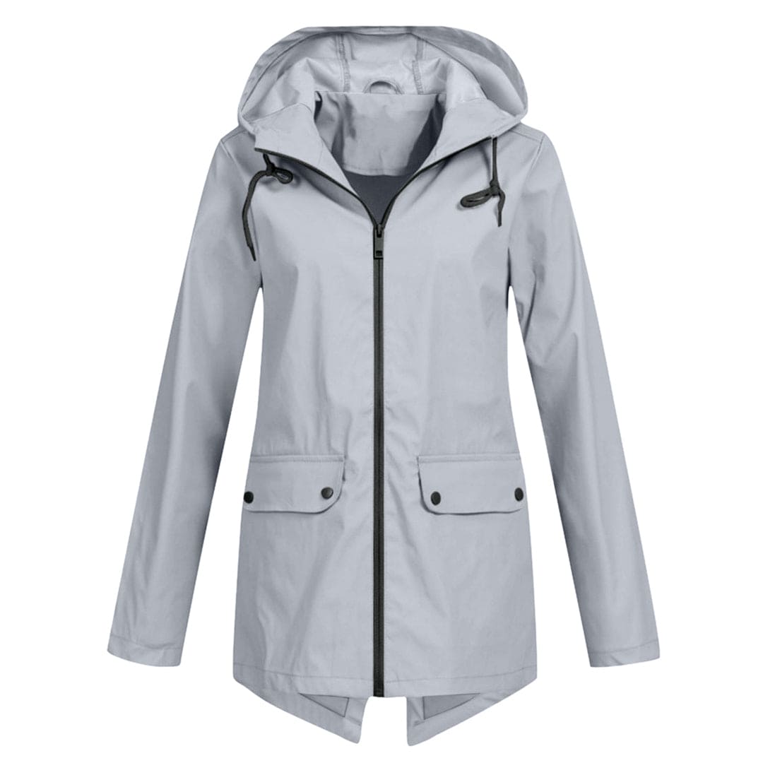 Women's Waterproof Hooded Jacket, Lightweight