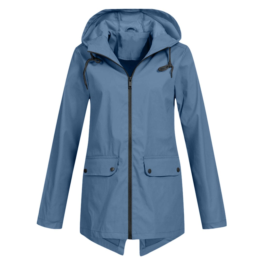 Women's Waterproof Hooded Jacket, Lightweight