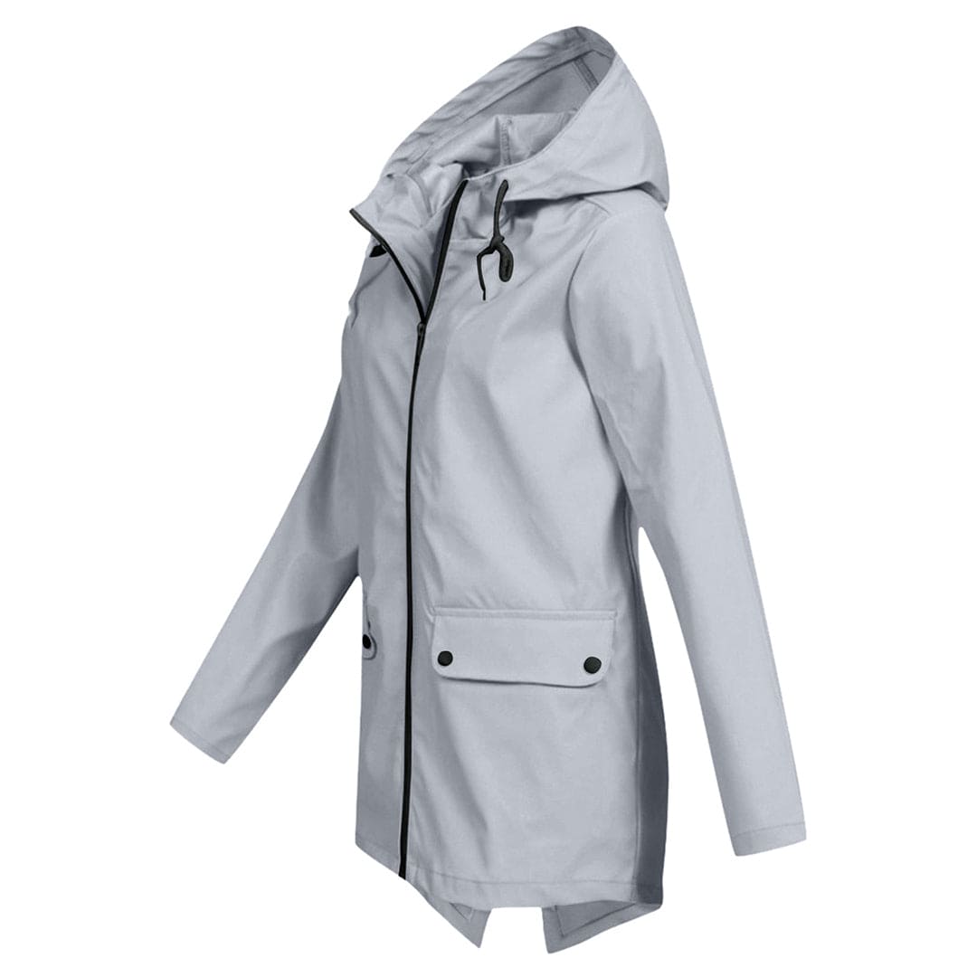 Women's Waterproof Hooded Jacket, Lightweight