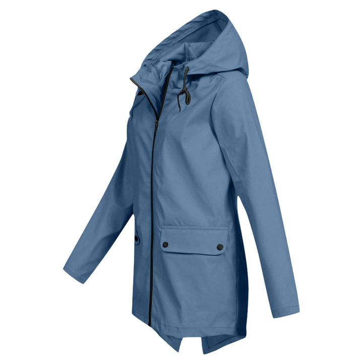 Women's Waterproof Hooded Jacket, Lightweight
