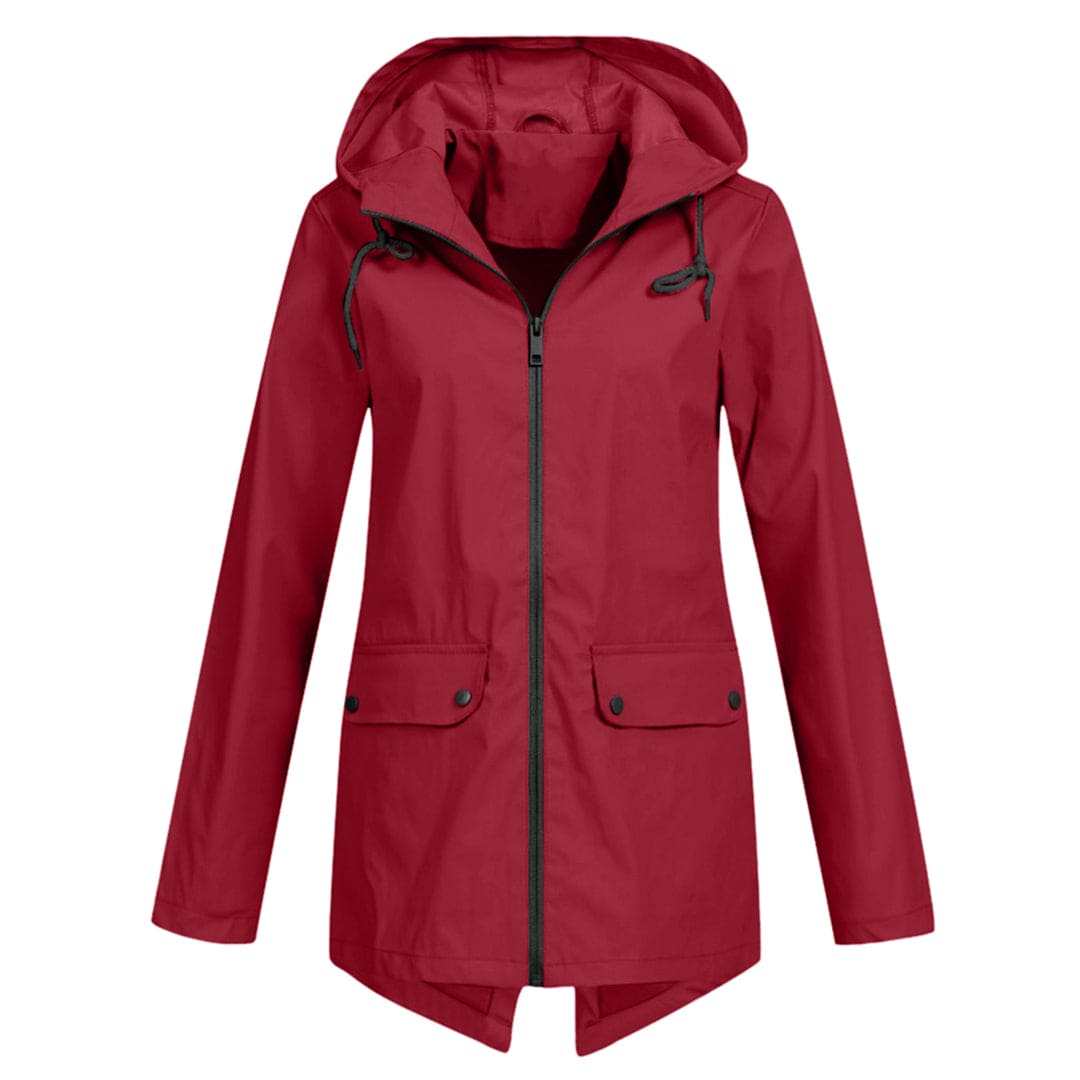 Women's Waterproof Hooded Jacket, Lightweight