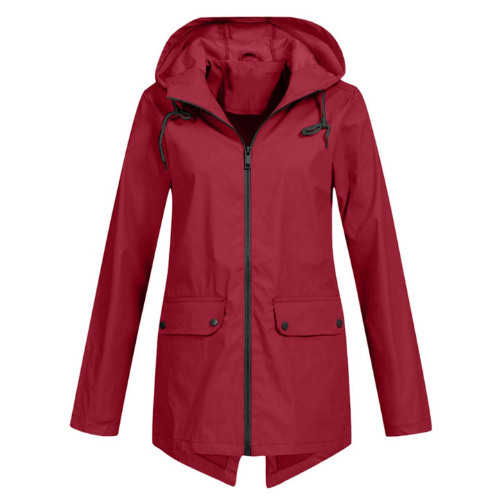 Women's Waterproof Hooded Jacket, Lightweight