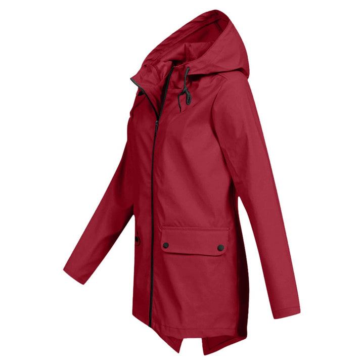 Women's Waterproof Hooded Jacket, Lightweight