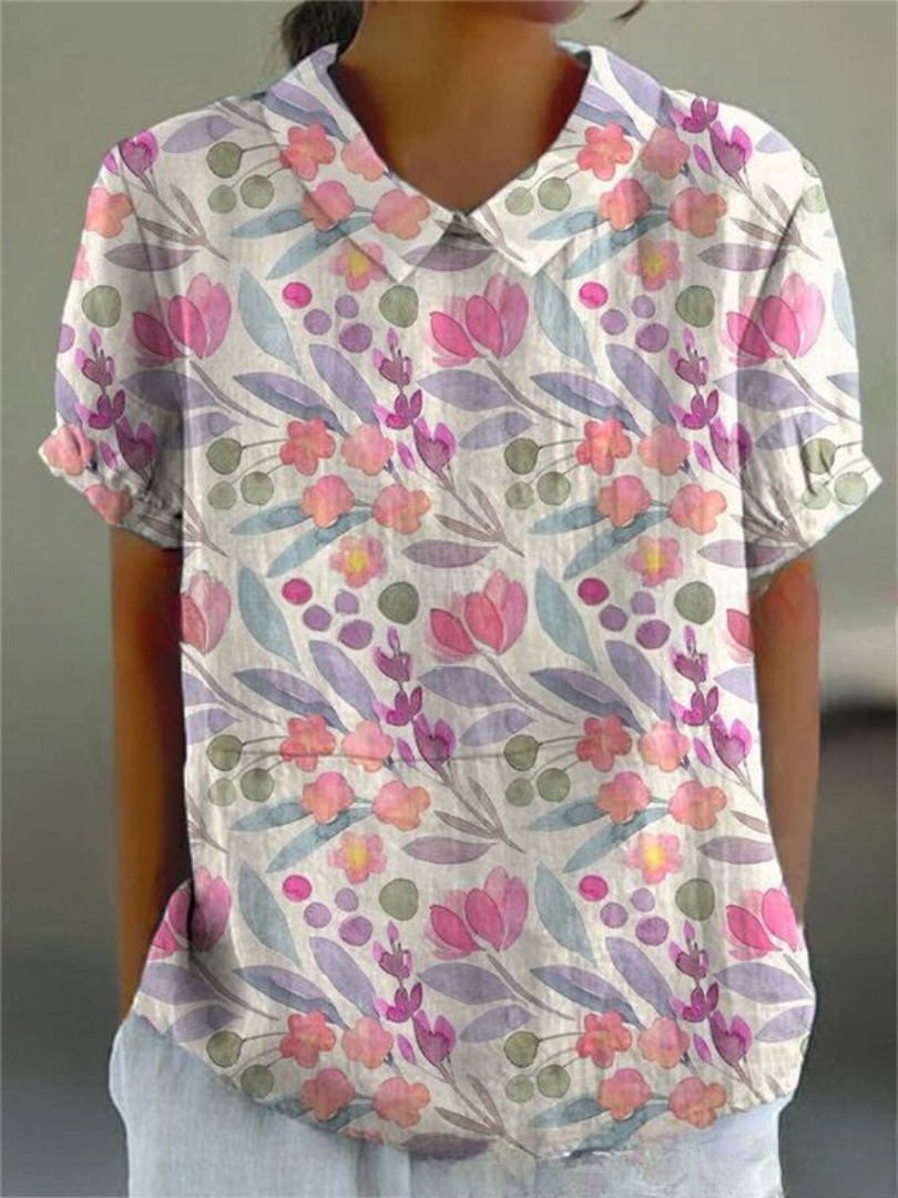 Flora™ -  Casual Floral Blouse