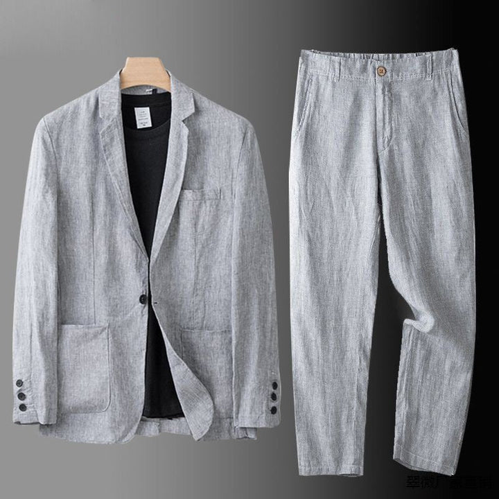 Classic Men's Wedding Suit, Light Fabric